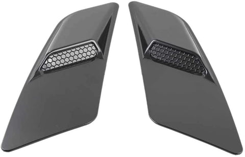 LSJVFK Car Front Hood Air Intake Trim Scoop Vent Guards Heat Extractor Insert Vent,Fit for Ford Mustang 2015-2017