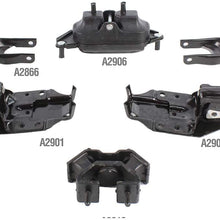 DNJ MMK1082 Complete Engine Motor & Transmission Mount kit for 2000-2005 / Chevrolet/Impala / 3.4L / 6PCS