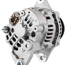 New DB Electrical Alternator AMT0266 Compatible with/Replacement for Mitsubishi S4S, S6S All 32A68-00400, A7TA0483, A7TA0483A, 12561 Voltage 12, Rotation CW, Amperage 50, Pulley Class V1