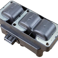 AIP Electronics Premium Ignition Coil Pack Compatible Replacement For 1994-1995 Saab 900 2.5L V6 and Saab 9000 3.0L V6 Oem Fit C339