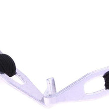 Queenbox 80CM Bicycle Cargo Racks Tied Rubber Straps Rope with Hooks for Securing Tarps, Canvases, Red