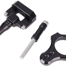 Mallofusa Motorcycle Stabilizer Steering Damper Bracket Mount Holder Kit Compatible for Yamaha R3 2013 2014 2015 Gold