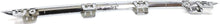 Bumper Molding compatible with Mercedes Benz C300 15-16 Rear RH Chrome w/Luxury Package Sedan