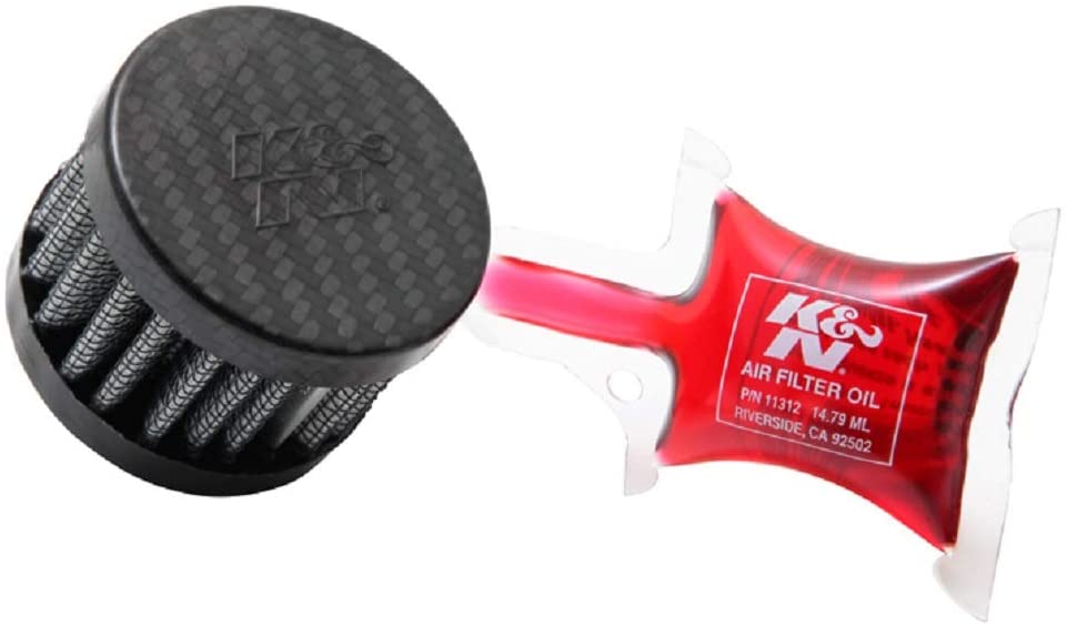 K&N Vent Air Filter/ Breather: High Performance, Premium, Washable, Replacement Engine Filter: Flange Diameter: 0.375 In, Filter Height: 1.5 In, Flange Length: 0.375 In, Shape: Round, 62-1570