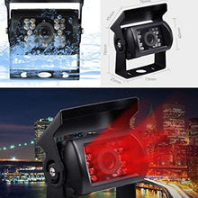 Vehicle Backup Camera System,2 x Night Vision 18LED IR Car Rear View Mirror Camera 1920 x 1080P + 9" IPS Car DVR Monitor with 10m20m Cable For RV Truck Trailer Bus Camper