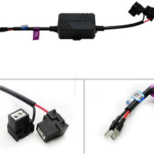 AnyCar Led Headlight Bulb Canbus H4 9003 Resistor Anti-flicker Harness Warning Conversion Kit Error Free Decoder (H4/9003/HB2)