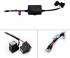 AnyCar Led Headlight Bulb Canbus H4 9003 Resistor Anti-flicker Harness Warning Conversion Kit Error Free Decoder (H4/9003/HB2)