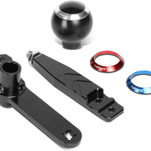 NRG Innovations SKA-RZR M10 X 1.5 Aluminum Shifter Shift Knob Adapter + LED Keychain Flashlight