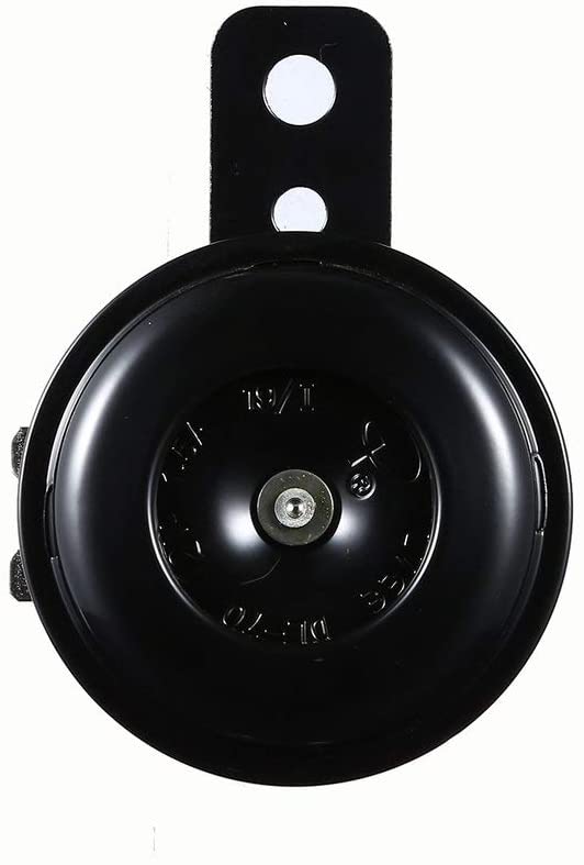 CalmTime Universal Motorcycle Electric Horn kit 12V 1.5A 105db Waterproof Round Loud Horn Speakers for Scooter Moped Dirt Bike ATV