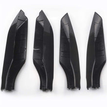 WNHSNM for Toyota Land Cruiser Prado J150 2010-2018 Car Roof Rails Rack End Cap Protection Cover Rail End Shell Replacement 4pcs (Color : Black)