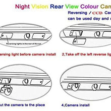 Reverse Back Up Camera/Parking Camera/HD CCD RCA NTST PAL/Install in The Reverse Hole OEM for Toyota Alphard Vellfire 2007~2015