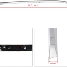 cciyu Roof Rack Top Side Rails Carries Luggage Carrier Fit for 2012-2016 for Honda CR-V Sport Utility 4-Door Roof Crossbars Cargo Carrier Side Rails