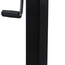 OPENROAD 8000lbs Trailer Jack,15 inch Travel RV Jack,Black Weld-on Square Trailer Tongue Jack with Drop Leg,Trailer Boat Jack,Caming Jack