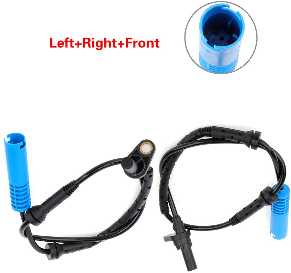Aintier 2PCS Left Right Front ABS wheel Speed Sensor brake sensor Fit for 2007 2009-2011 BMW 323i 2006 BMW 325xi