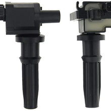 A-Premium Ignition Coils Pack Replacement for Hyundai Santa Fe 2001-2006 Sonata 1999-2005 Kia Magentis 2001-2006 Optima 2001-2005 I4 2.4L 2-PC Set