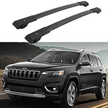 HEKA Cross Bars Roof Racks fit for 2014-2021 Jeep Cherokee,Luggage Crossbars Cargo Bag Carrier Aluminum Rooftop Set Carrying Kayak Bike Canoe