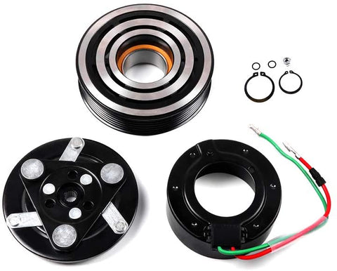 cciyu A/C Clutch for Honda Civic 2001-2005 CO 4914AC Auto Repair Compressors Assembly