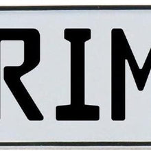 Vintage Parts 683127 Vintage Parts 683127 Lorimer White Stamped Aluminum Street Sign Mancave Wall Art, 1 Pack