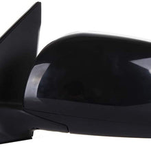 SCITOO Tow Mirrors fit 2006-2008 for Toyota RAV4 Limited Sport with Power Adjusting Manul-Folding Features (Driver Side)