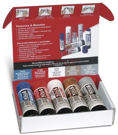 Loctite 38725-5PK Thread Treatment Stick Assortment - 19 Grams Stick, (Pack of 5)