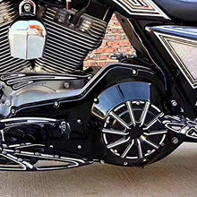 Motorcycle Derby Cover Timing Timer Cover Engine Cover Cap CNC Aluminum Fit For Harley Touring Softail Road King Electra Glide