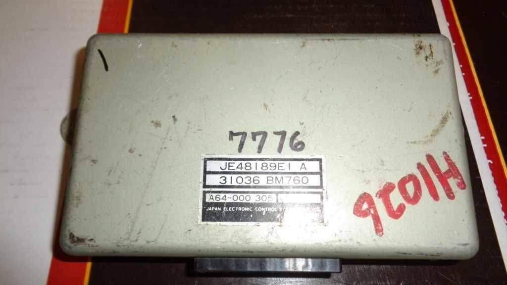 REUSED PARTS Chassis ECM Transmission FITS 92-93 Mazda 929 13285