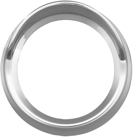 GG Grand General 68396 5-1/4 Inches Chrome Plastic Gauge Cover for Kenworth Speedometer