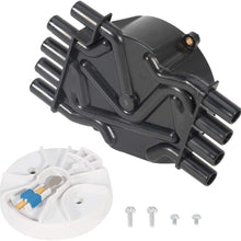 ROADFAR Ignition Distributor Cap and Rotor Kit Compatible for Chevro-let C2500 V8 5.7L for GM-C Savana 3500 for Cadill-ac Escalade DR474 DR331 D303A DR2031G