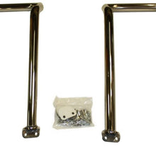 WARN 81080 Gen II Trans4mer Headlamp Brush Guard, Fits: Chevy Silverado 2500, 3500 (2007-2010), Polished Stainless Steel