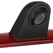 Misayaee Car Third Roof Top Mount Brake Lamp Camera Brake Light HD Rear View Backup Parking Camera for Transporter Transit F150/F250/F350 Transit Transporter Truck Vans 2014-2019