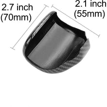 JINZHAO Sport Style Carbon Fiber Print Auto Gear Shift Knob Cover Trim for Honda CR-V 2017 2018 2019 2020 Accessories (Carbon Fiber Pattern)