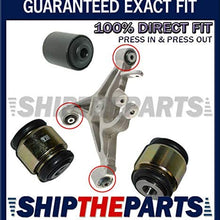 Fits Jaguar S-TYPE Rear Lower Control Arm Fluid Hydrabushes BUSHING Bushings SET 6