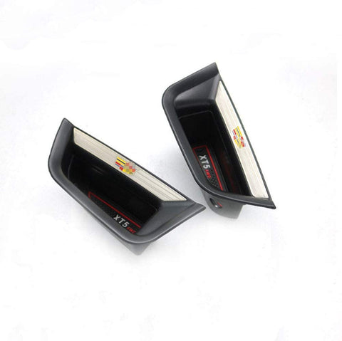 DEFTEN 2pcs Front Side Door Armrest Storage Box Holder Fit for Cadillac XT5 2017-2020