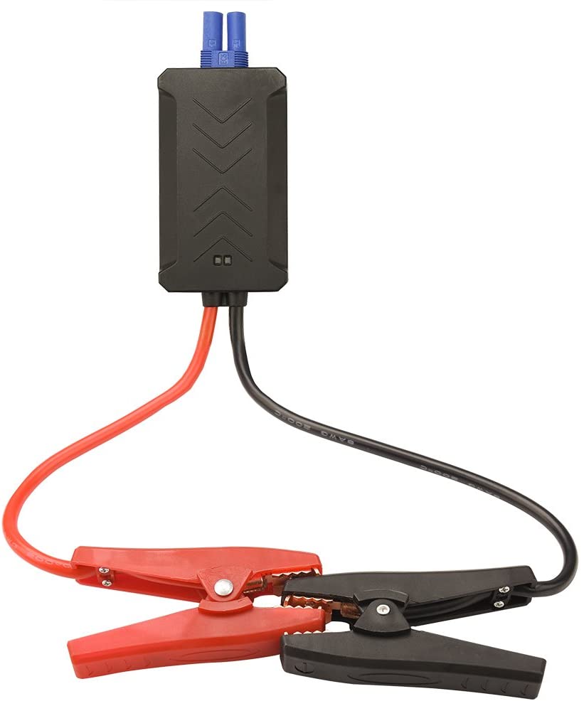 SYPOM Jumper Cables for Car Battery/8AWG Automotive Booster Cables/Jump Starter 350A/EC5 Connector Emergency Alligator Clamp Booster Battery Clips for Jump Starting Dead/Weak Batteries (Up to 750A)