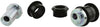 Whiteline KCA399 Rear Control Arm Bushing,Black