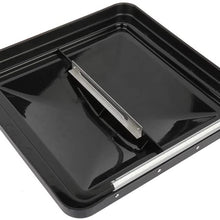 ZENITHIKE 90112-C Replacement RV Roof Vent Cover Camper Motorhome Trailer Ventline VL200-B Black 14 x 14 1 pack Roof Vent Lid