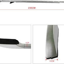 OCPTY Top Rails Roof Rack Fit For Land Rover LR3 2005-2009,for Land Rover LR4 2010-2016 Luggage Racks Rooftop Cargo Carrier Bag Luggage Kayak Canoe Bike Snowboard Skiboard