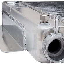 Maxx Power Chevy Style Tri Flow Aluminum Radiator 22 Inch 3 Pass Cooling