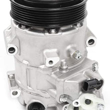 QIZHI A/C AC Compressor Compatible for Ford Fusion Mercury Milan 2.3L 2.5L 3.0L 2006-2012 CO 11209Z Air Conditioner Compressor with Clutch