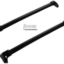 SCITOO fit for Honda CR-V 2012-2016 Aluminum Alloy Roof Top Cross Bar Set Rock Rack Rail