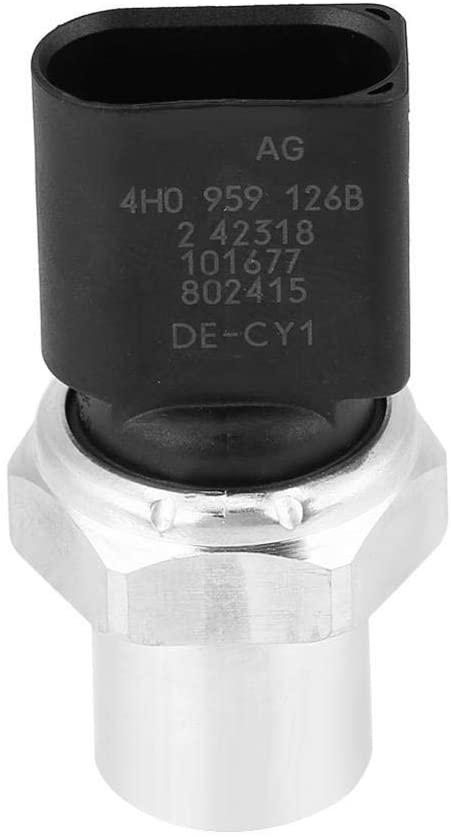 Iinger 1Pcs Air Conditioning Pressure Switch Sensor 4H0959126B Fit for VW Golf Audi A3 A4 A5 A6 A7 A8 Q5 Car Accessories