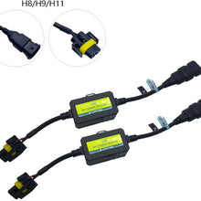AnyCar Led Headlight Bulb Canbus H4 9003 Resistor Anti-flicker Harness Warning Conversion Kit Error Free Decoder (H4/9003/HB2)