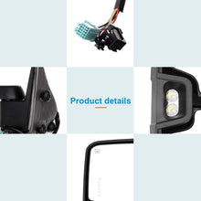 ZENITHIKE Tow Mirrors with Driver Side and Passenger Side Power Heated Turn Signal Clearance Lamp Towing Mirrors Fit For 2003-2006 Chevy GMC Sierra Pickup Yukon Yukon XL Yukon Denali Cadillac Escalade
