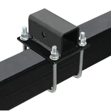 Quick Products QPERBAB Economy RV Bumper Receiver Adapter for Bike Rack, Cargo Carrier, etc. - Fits 4" Square Bumpers