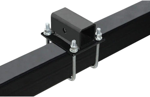 Quick Products QPERBAB Economy RV Bumper Receiver Adapter for Bike Rack, Cargo Carrier, etc. - Fits 4