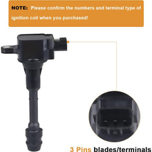 JDMON Compatible with Ignition Coil Nissan Altima Sentra X-trail L4 2.5L 2002-2008 Replace 22448-8H315 22448-8H310 UF-350 C1398 Pack of 4