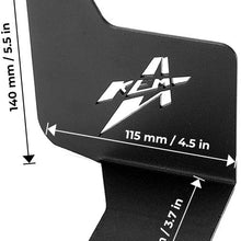 kemimoto RZR Cooler Mounting Brackets Compatible with RTIC 20 Cooler - Compatible with Polaris RZR/XP/Turbo