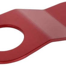 X AUTOHAUX Aluminum Alloy Radiator Stay Mount Bracket with Washer Bolt Kit Replacement Red for Honda Civic EK