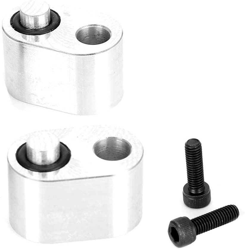 Qiilu Coolant Block, LS Coolant Crossover Tube Adapter Fit for LS2 LS1 LS3 5.3 6.0 LM7 LQ4 1/8 NPT