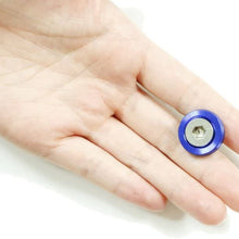 iJDMTOY 4pc JDM Racing Style M6 Red Aluminum Washers Bolts Kit Compatible with Car License Plate Frame, Fender, Bumper, Engine Bay, etc